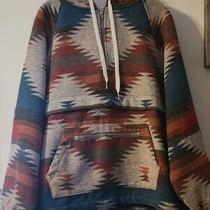 Main Strip Cozy Multicolor Knit Jacket